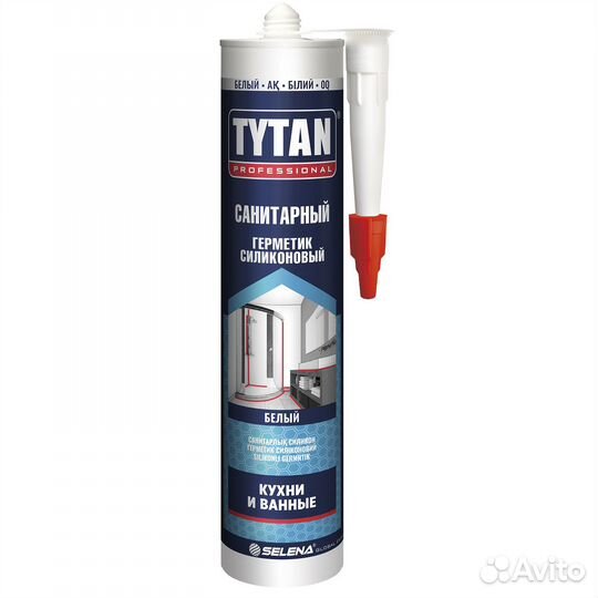 Герметик Tytan санитарный силиконовый белый