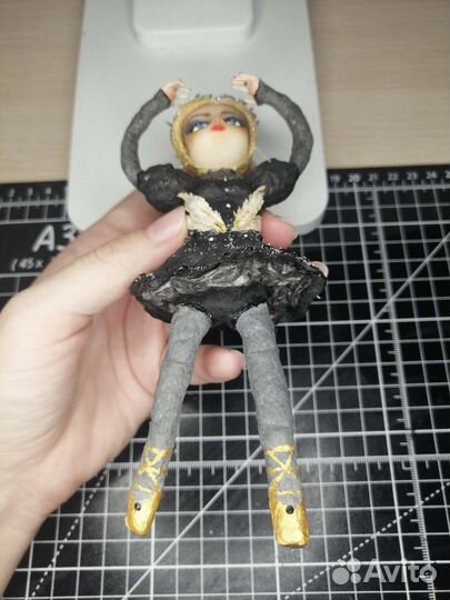 Ватные елочные игрушки