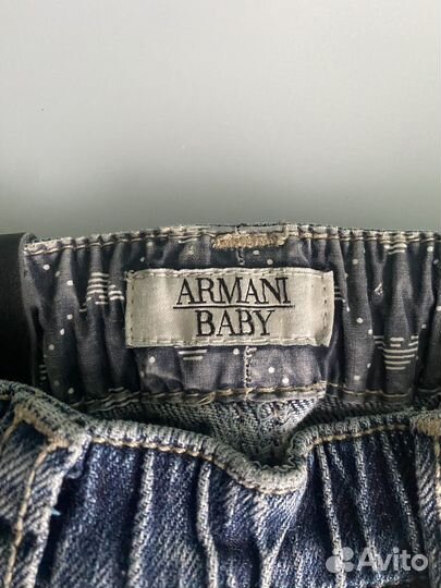 Джинсы armani baby