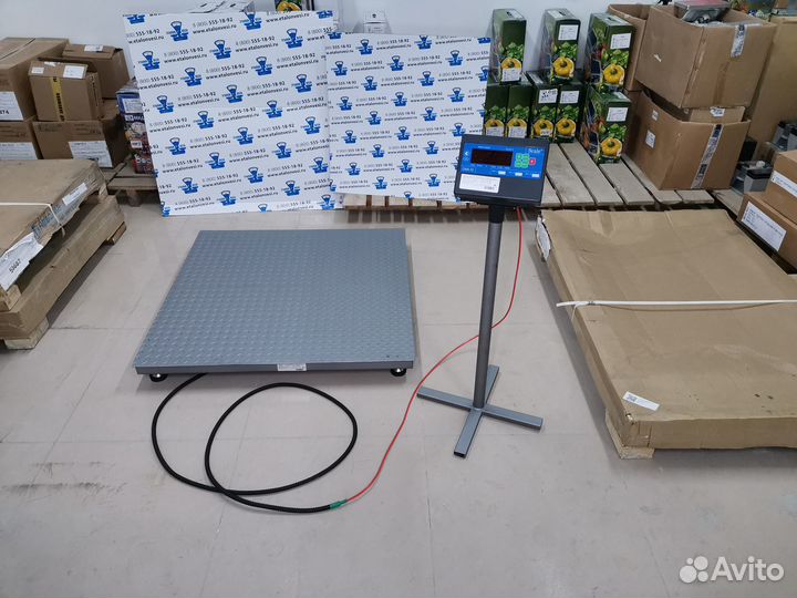 Платформенные весы до 3 тонн, с запасом прочности