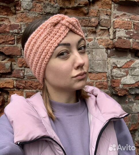 Повязка на голову шапка