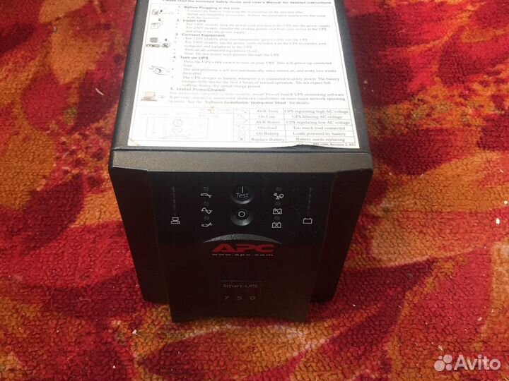 Ибп (UPS) APC 750i