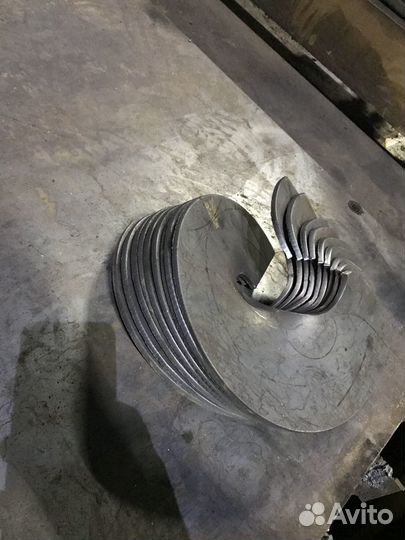 Сварные наконечники на винтовую сваю из Казани