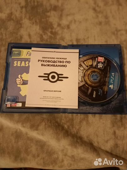Диск fallout 4 ps4