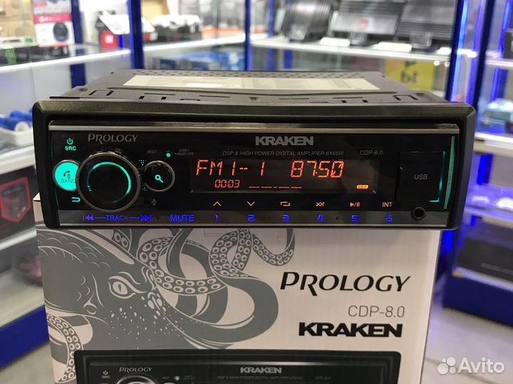 Магнитола Prology CDP-8.0 kraken