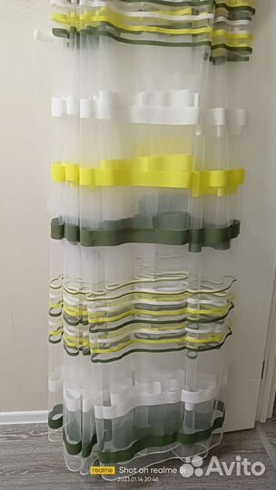 Занавески новые ширина 6 метр