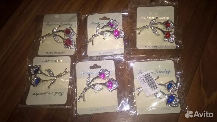 Красивые брошки