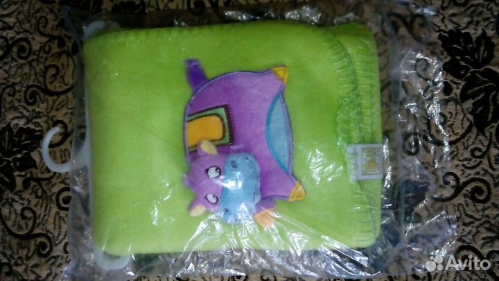 Флисовое одеялко для малыша