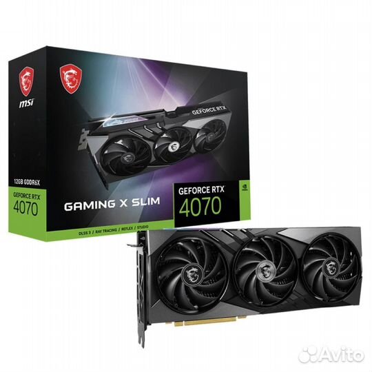 MSI GeForce RTX 4070 gaming X slim 12GB