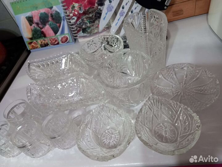 Хрустальная посуда СССР