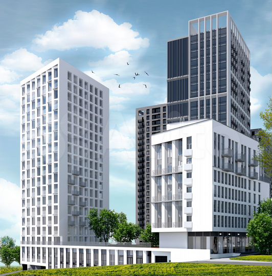 3-к. квартира, 55,9 м², 19/20 эт.