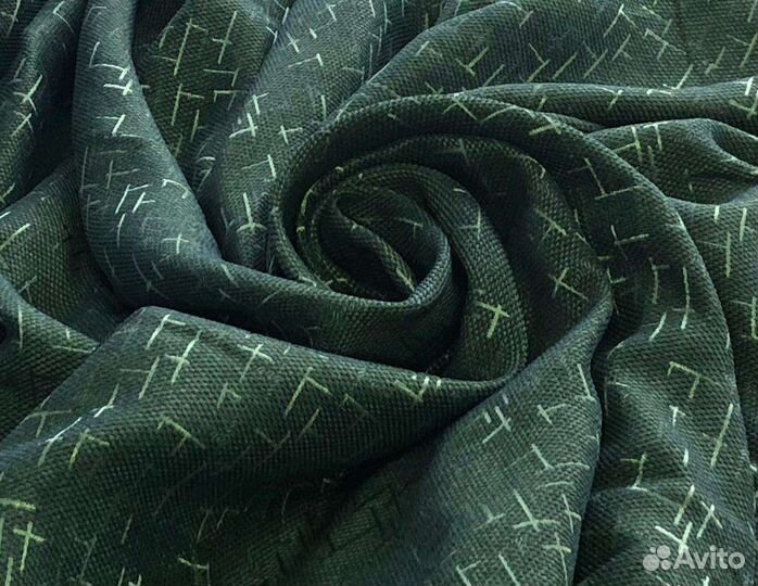 Шторы готовые, рогожка штрих