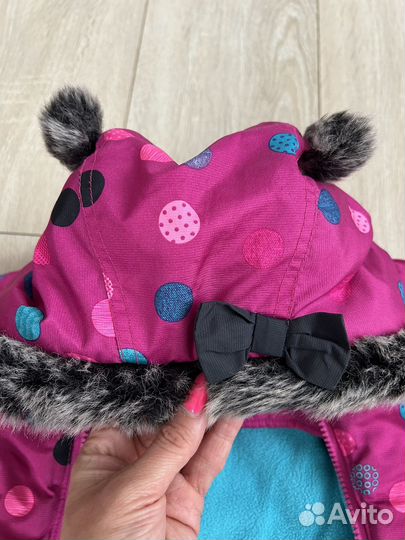 Зимний комбинезон для девочки