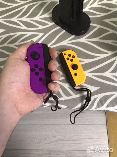 Joy-con для nintendo switch с зарядной станцией