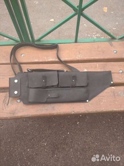 Кожаный чехол для ружья