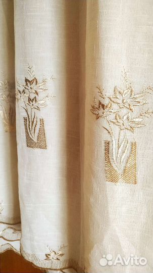 Тюль высота 2,50 ширина 9,00