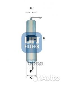 Фильтр топливный 3192601 UFI