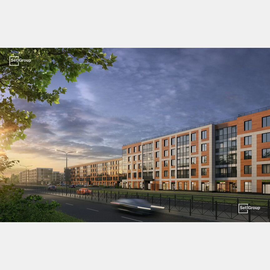 2-к. квартира, 53 м², 4/5 эт.