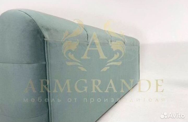 Кровать с мягким изголовьем с гарантией