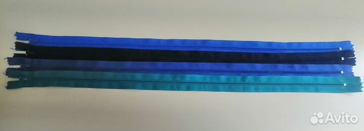 Застежки молния 50см спираль N3 993шт 19 цветов