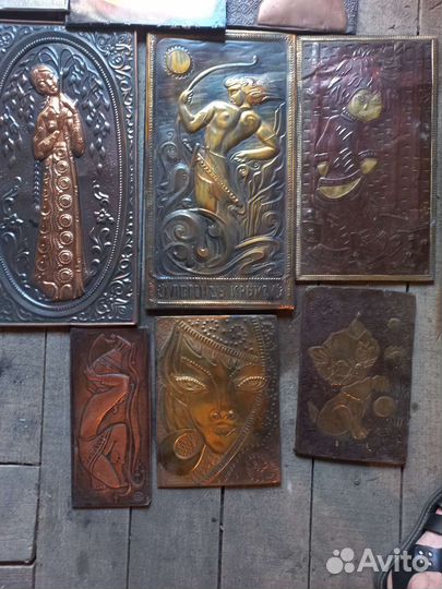 Медные чеканки