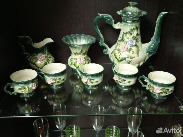 Сервиз кофейный керамический