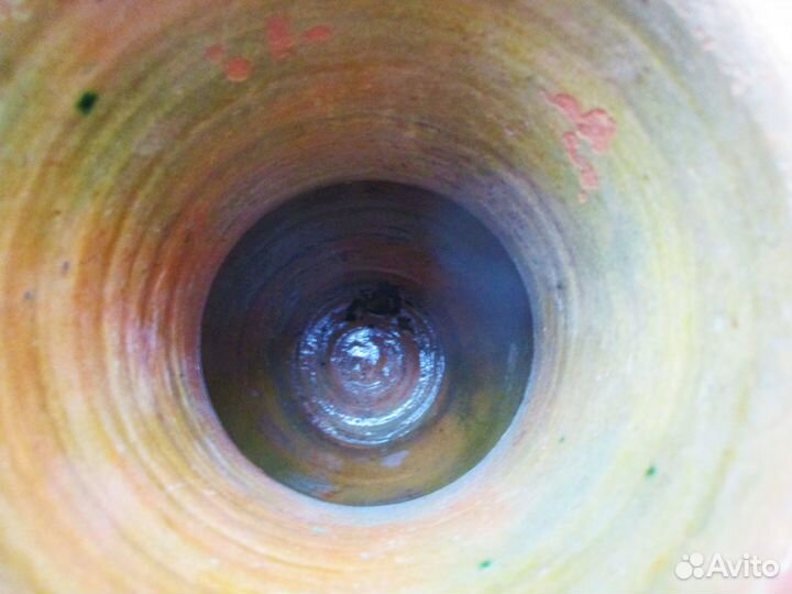 Крынка махотка старинная, высота 26 см