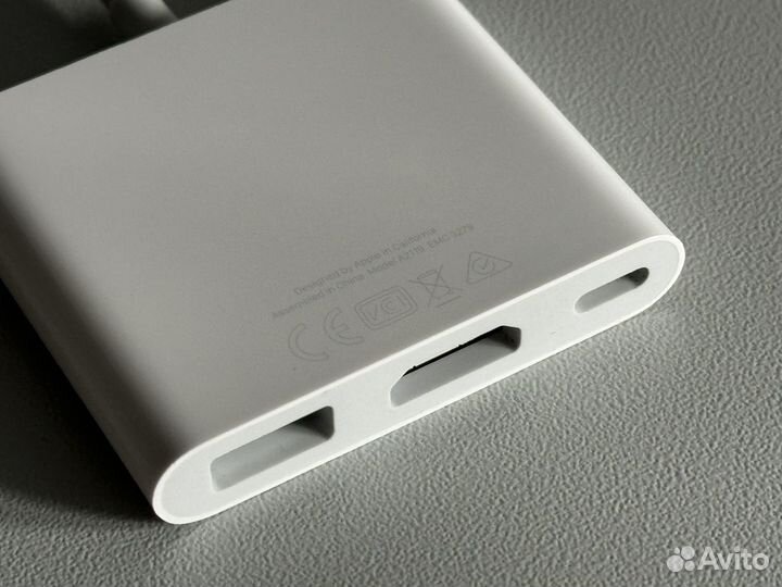 Переходник Адаптер Apple USB-C (Type-C) A2119