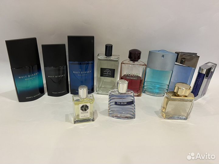 Туалетная вода мужская много