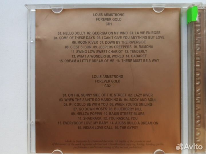 CD Louis Armstrong