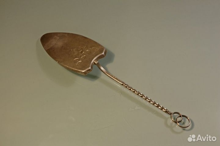 Лопатка для торта и ложка для салата, 70-е гг