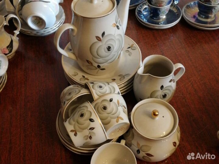 Сервизы - кофейный, чайный