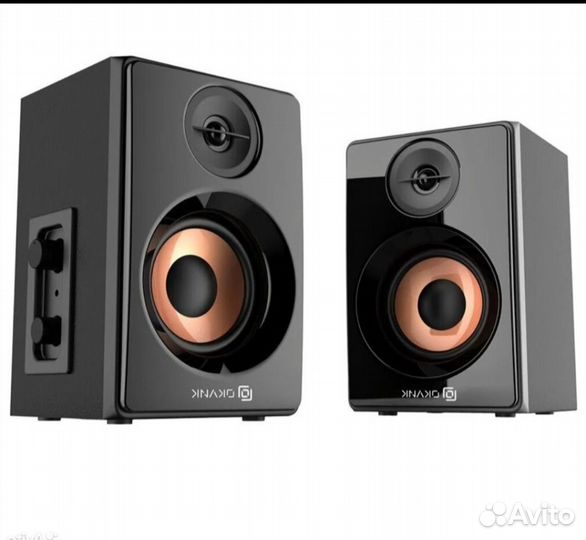 1) Акустическая система 2.0 оклик 2) sven