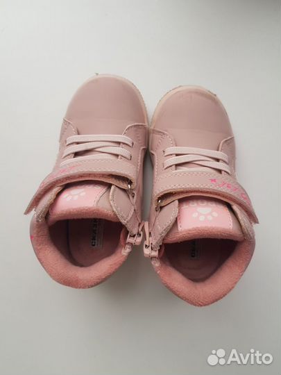 Детские ботинки весна