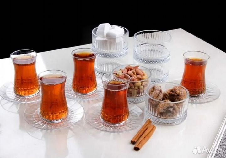 Набор чайный армуд+блюдца,12 пр. 170мл,на 6 пер