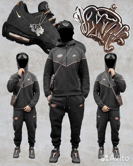 Костюм Nike Tech Fleece Synaworld Central Cee