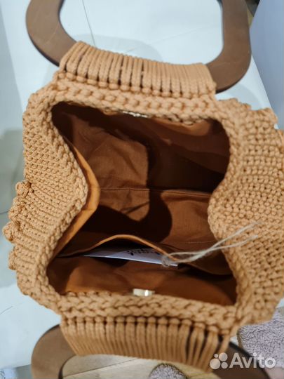 Сумка женская ручная работа вязанная