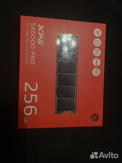 SSD XPG SX6000 PRO 256gb
