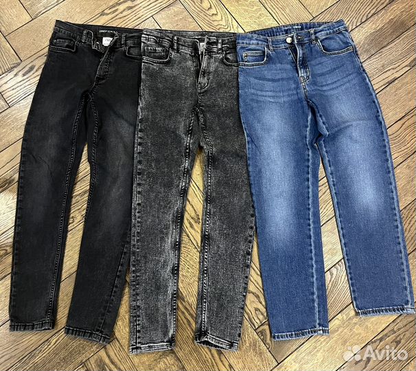 Джинсы для мальчика 11-13 лет