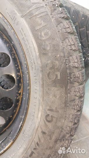 Колеса в сборе r15 зимние