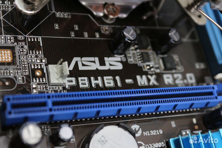 Комплект Intel Core i7-2600k + asus P8H61-M LX