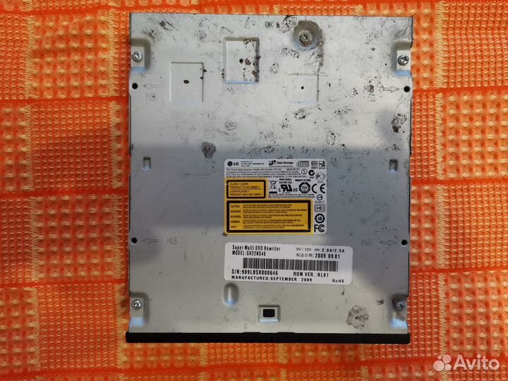 Дисковод LG GH22NS40 DVD/CD SATA