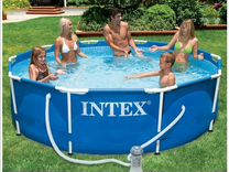 Intex каркасный бассейн 366*76