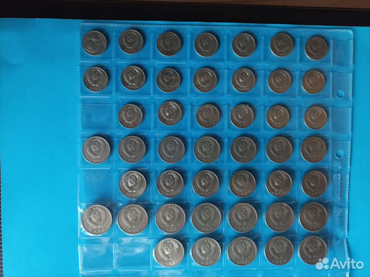 Погодовка монет СССР 1961-1991 г