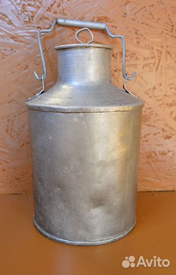 Бидон алюминиевый времён СССР Редкий. Оригинал
