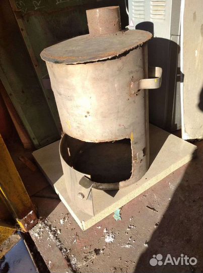Буржуйка нержавейка печка новая