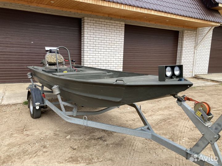 Лодка болотоход Surface Drive Go-Devil