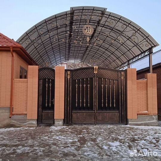 Навесы перила кованые N2