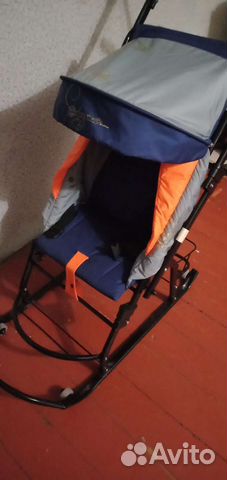 Коляска санки