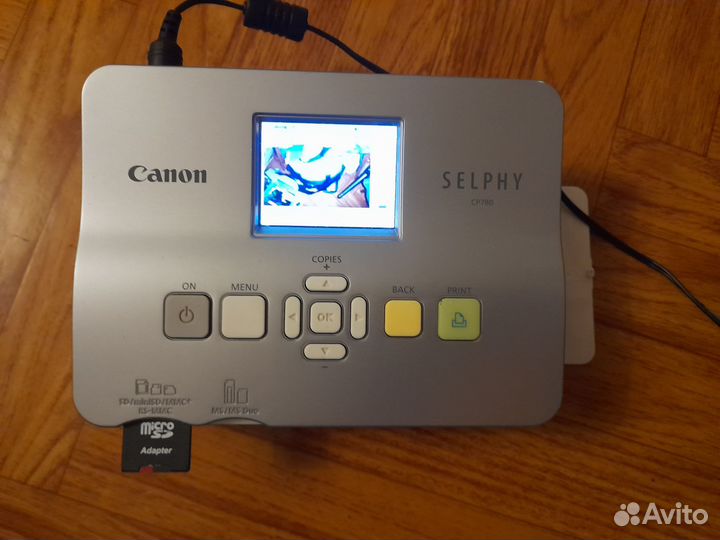 Компактный принтер selphy 780